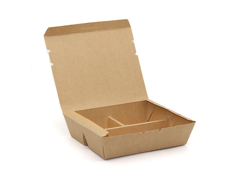 Boîte alimentaire en papier kraft