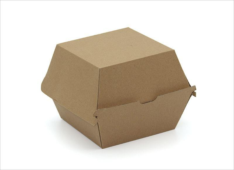 Boîte en papier pour hamburger
