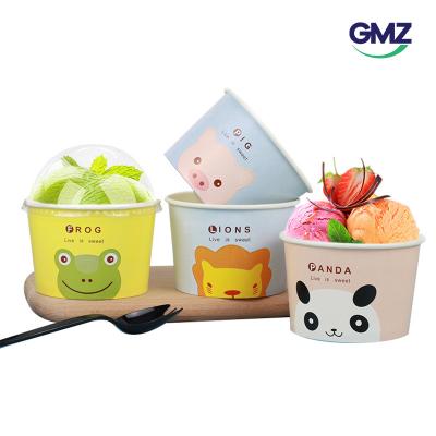 Disposable Printed Ice Cream Cups